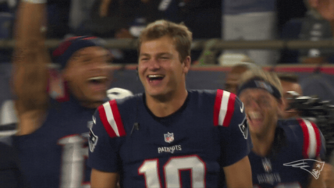 Happy Football GIF by New England Patriots