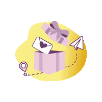 ProposalCoach heart arrow gold gift Sticker