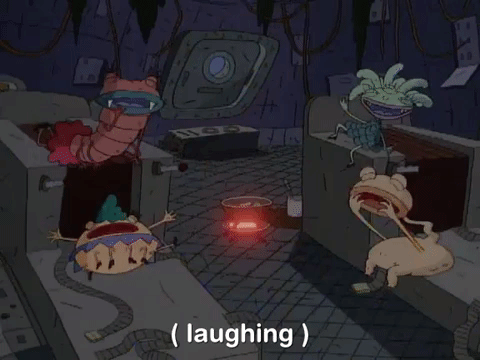 aaahh real monsters nicksplat GIF