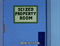Season 3 Closet GIF by The Simpsons