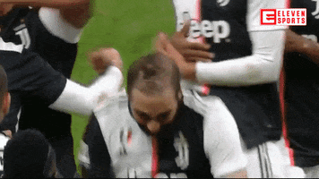 Happy Juventus GIF by ElevenSportsBE