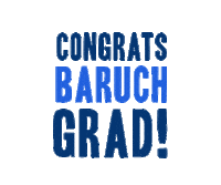 BaruchCollege graduation graduate commencement classof2020 Sticker