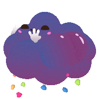 Rainbow Hearts Sticker by dieter