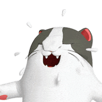 Fight 玩 Sticker by Liberty Cats Emojis