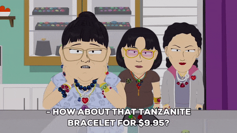 shopping tv asian GIF by South Park 