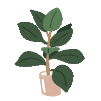 Plants Pot Sticker