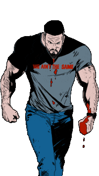 Live Hard Andy Sticker by 1st Phorm