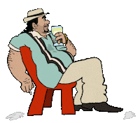 Bored Guy Sticker by Froelich Studio