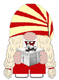 Happy Anniversary Gnome Sticker