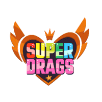 logo superdrags Sticker by Super Drags Netflix