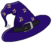 Halloween Hat Sticker