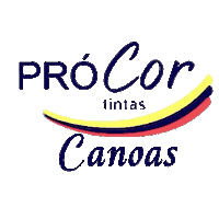 prcorcanoas pró cor tintas pró cor canoas pró cor Sticker