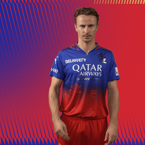 Happy Tom Curran GIF by Royal Challengers Bengaluru