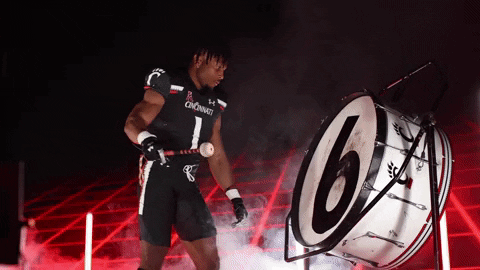 Lets Go Uc GIF by Cincinnati Bearcats