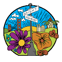 USFCA san francisco usf sf class of 2024 Sticker