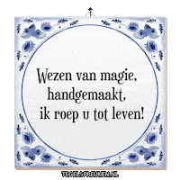 Wonder Nl Sticker by Tegelspreuken.nl