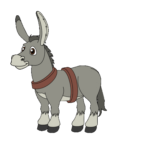 Hee-Haw Biceps Sticker by Hugo.fm