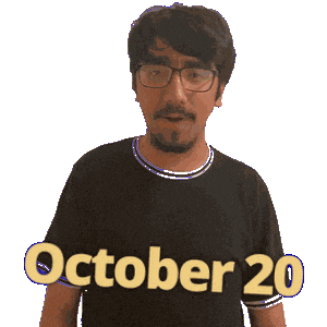 October 20Th Sticker