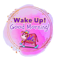 Good Morning Wakeup Sticker by MooMusicGlasgow