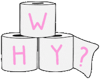 Stay Home Toilet Paper Sticker by Idil Keysan