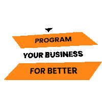 Tech Company Orange Sticker by Sysmatch