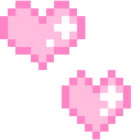 Heart Pixel Sticker