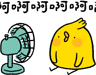懶散兔與啾先生 Sticker