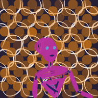 sarahparkerart love animation magic robot GIF