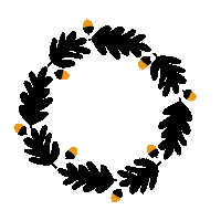 freshcreativeagency black crown latvia oak Sticker