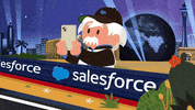 Speeding Formula 1 GIF by Salesforce