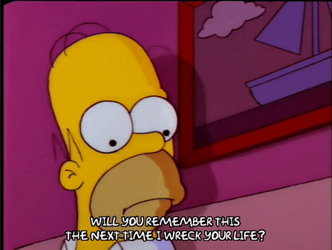 homer simpson discussion GIF