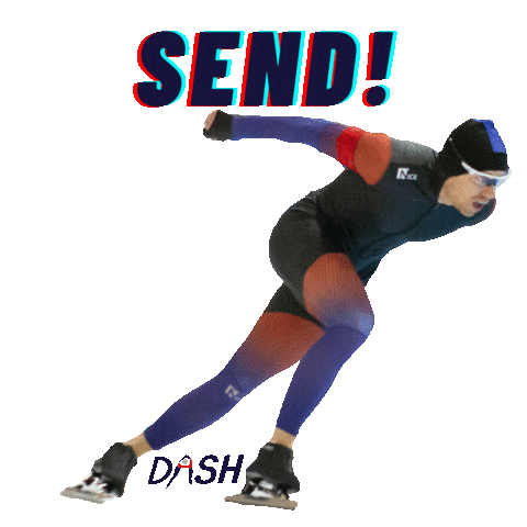 Speed Send It Sticker by DASH Skating
