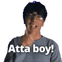 Proud Well Done Sticker