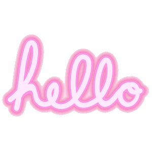 Neon Sign Sticker by Apartment Therapy