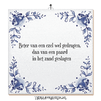Respect Wijsheid Sticker by Tegelspreuken.nl