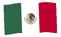 DaniMoon98 white red green mexico Sticker