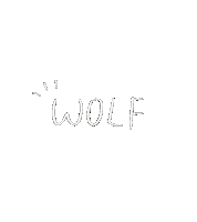 Wolf Sticker