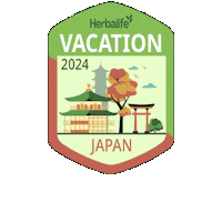 Travel Japan Sticker by Herbalife Nutrition Philippines