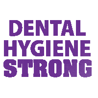 Dentalhygiene Sticker by CDHA