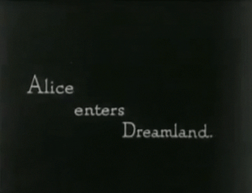alice in wonderland vintage GIF