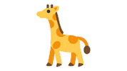 emojivid animals emoji giraffe emojivid Sticker
