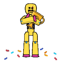 Doctor Who Wow Sticker by Stikbot