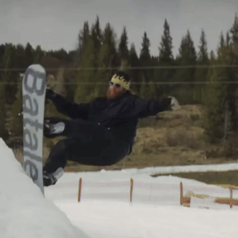 Interspacemonkey god snowboarding gimbal interspacemonkey GIF