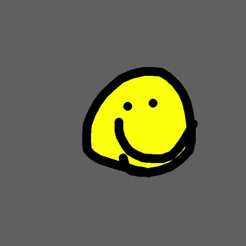ToInfinityDoesGIFs yellow ball bounce trash GIF