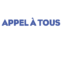 Signal Bleu Sticker by A Marée Haute