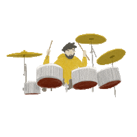 Artist Drum Sticker