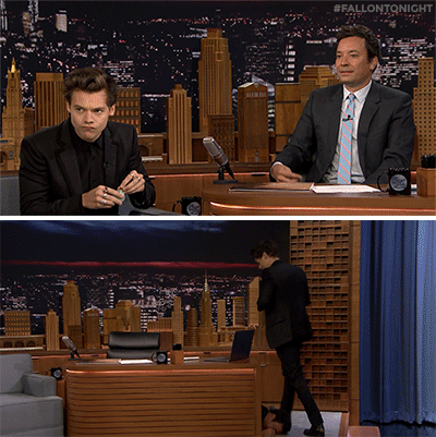 harry styles nbc GIF by The Tonight Show Starring Jimmy Fallon