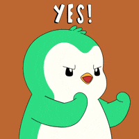 Penguin Yes GIF by Abster