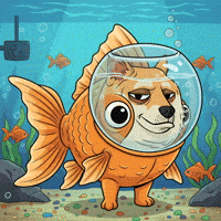 Shiba Inu Illustration GIF by Doge Pound