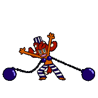 Behind Bars Help Sticker by hollaartyourboy